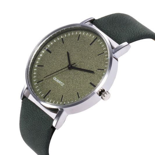 Sand leather watch