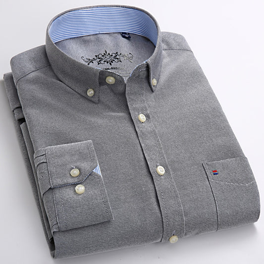 Men's Casual Standard-fit Button-down Collar Shirts - Riff Stocks