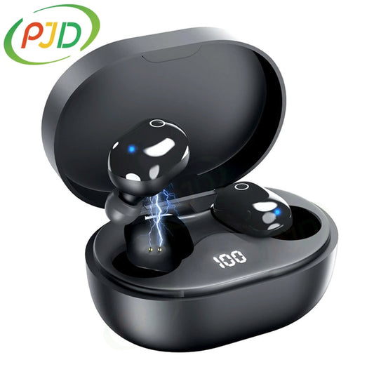 PJD A6S Plus TWS Bluetooth Noise Cancelling Mini Earbuds