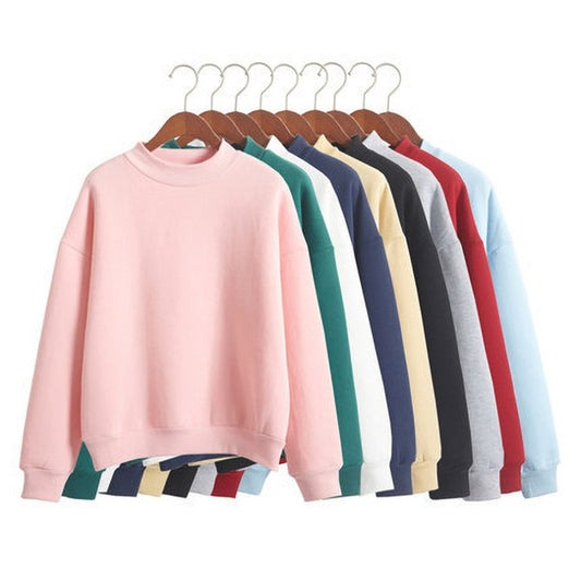Woman Sweatshirts  O-neck Knitted Pullovers - Riff Stocks